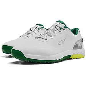 PUMA Alphacat Nitro Golfschoen heren, Puma Wit Archief Groen Geel Burst, 45 EU