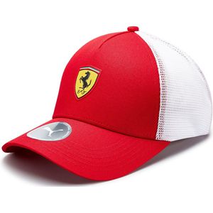 Ferrari Trucker Cap rood - Charles Leclerc - Carlos Sainz - Formule 1 - Scuderia Ferrari