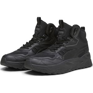 PUMA Trinity Mid Hybrid, uniseks sportschoenen voor volwassenen, zwart/grijs (Cool Dark Gray), 41 EU