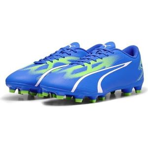 PUMA Ultra Play Fg/Ag voetbalschoen voor heren, Ultra Blue PUMA White Pro Groen, 44 EU