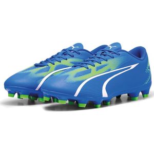 PUMA ULTRA PLAY FG/AG Heren Sportschoenen - Blauw/Wit/Groen - Maat 43