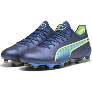 Puma King Ultimate Fg/ag Voetbalschoenen Blauw EU 37