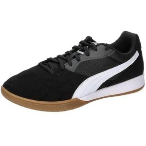 PUMA Unisex King Top It voetbalschoen, Puma Zwart PUMA Wit PUMA Goud, 44.5 EU