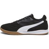 King - Top - Voetbalschoen - Zwart - Imitatieleer, Mesh