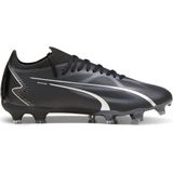 Puma - Ultra Match - Voetbalschoenen - Zwart - Mesh - Gerecycled Materiaal