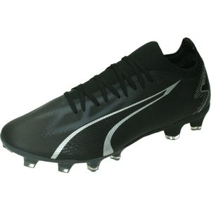 Puma Ultra Match FG/AG Sr. voetbalschoenen zwart/wit/grijs