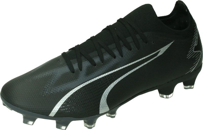 Puma - Ultra Match - Voetbalschoenen - Zwart - Mesh - Gerecycled Materiaal