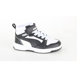 PUMA Puma Rebound V6 Mid AC+ PS Unisex Sneakers - PUMA White-PUMA Black-Shadow Gray