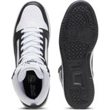 Puma Rebound V6 Sneakers Wit/Zwart/Grijs