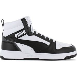PUMA Rebound v6 Unisex Sneakers - PUMA White-PUMA Black-Shadow Gray-PUMA White - Maat 42.5