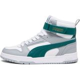 Puma Youth RBD Game PUMA White Malachite Cool Mid Gray Gold-Schoenmaat 38