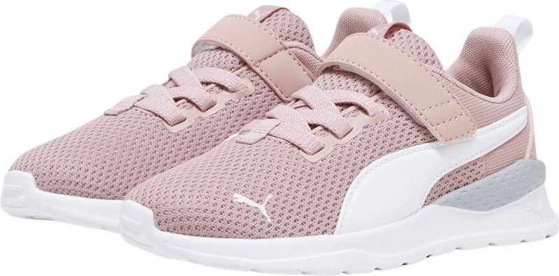 PUMA Uniseks kinderen Anzarun Lite AC+ PS sneakers, Perzik Smoothie PUMA Wit, 29 EU