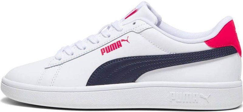 Puma Smash 3.0 Leather Sneakers Teenager Schuhe Für Für Kinder | White/Navy/Red | Größe: 38
