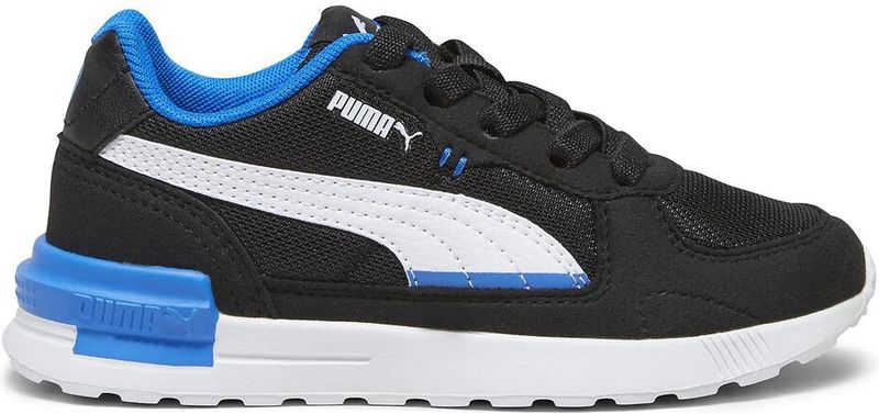 PUMA Graviton AC sneakers kinderen, Blauw/Zwart/Wit, Maat 27,5