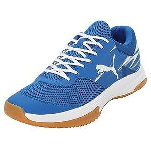PUMA Varion II indoorschoenen voor heren, Puma Team Royal PUMA Witte kauwgom, 42.5 EU