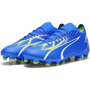 Football boots puma ultra match fg-ag blue-white, 42