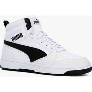 PUMA Rebound v6 Unisex Sneakers - Wit/Zwart - Maat 41