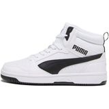 PUMA Unisex Rebound V6 Sneaker, Puma White Puma Zwart, 42 EU