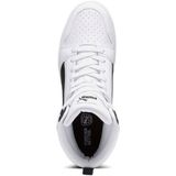 PUMA Rebound v6 Unisex Sneakers - Wit/Zwart - Maat 42,5