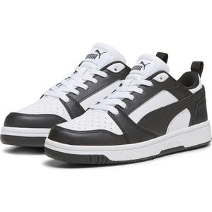 Puma - Rebound V6 - Kinderschoenen - Monochroom - Canvas en Synthetisch