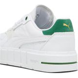 Puma Cali Court Match Leren Sneakers Wit/Groen
