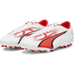 Puma Ultra Play Mg Voetbalschoenen Wit EU 44