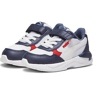 PUMA Unisex Baby X-ray Speed Lite Ac Inf Sneaker, Puma Navy Puma Wit voor All Time Rood Inky Blauw, 20 EU