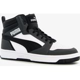 PUMA Rebound v6 Unisex Sneakers - Wit/Zwart - Maat 44,5