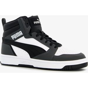 PUMA Rebound v6 Unisex Sneakers - Wit/Zwart - Maat 46
