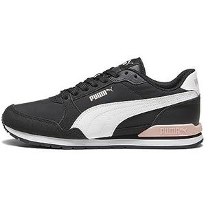 PUMA Sneaker St Runner V3 Nl uniseks-volwassene Low top , Puma Zwarte PUMA Witte Perzik Smoothie , 36 EU