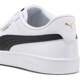 PUMA - Smash 3.0 L - Sneakers - Zwart/Wit/Goud - Leer - Gerecycled Materiaal