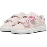 PUMA Smash 3.0 Butterfly sneakers voor Dames, Roze/Wit, Maat 19
