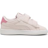 PUMA Smash 3.0 Butterfly sneakers voor Dames, Roze/Wit, Maat 19