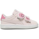 PUMA Smash 3.0 Butterfly sneakers voor Dames, Roze/Wit, Maat 19
