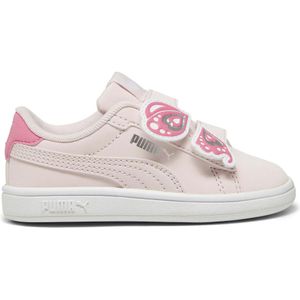 PUMA Smash 3.0 Butterfly sneakers voor Dames, Roze/Wit, Maat 19