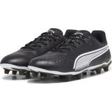 PUMA Unisex King Match Fg/Ag voetbalschoen, Puma Zwart Puma Wit, 42.5 EU