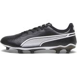 Puma King Match senior voetbalschoenen zwart/wit