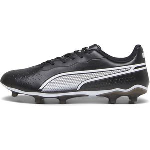 Puma King Match Senior voetbalschoenen zwart/wit