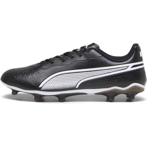 Puma King Match FG Voetbalschoenen Black White Maat 41