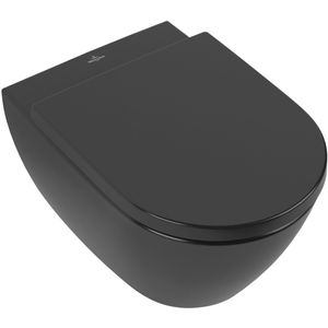 Villeroy&boch - Wand-Tiefspül-WC Subway 2.0 spülrandlos mit DirectFlush CeramicPlus Ebony 5614R0S5