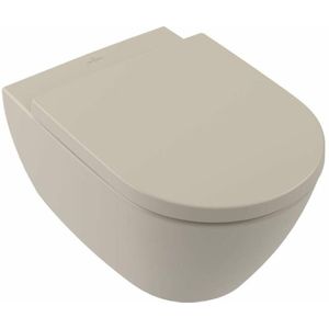 Villeroy & Boch - Wandcloset Subway 2.0 - Diepspoel - Zonder Spoelrand - Mat Almond