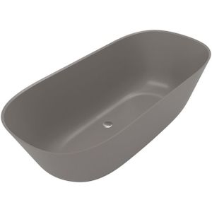 Villeroy & Boch Theano vrijstaand duobad 175x80cm kunststof quaryl ovaal Mat Grijs