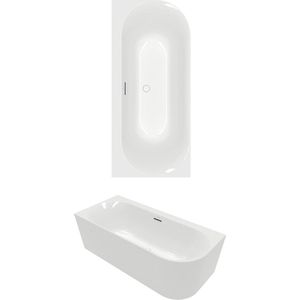 Villeroy&boch - Loop&Friends - Badewanne 170x75 cm, links, Alpinweiß UBA170LOF9CL00V-01
