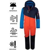 Trollkids - Hallingdal - Racepak - Multicolor - Ademend, Winddicht, Waterdicht, Warme Isolatie