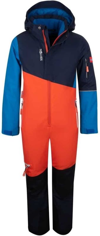 Kids Hallingdal Snowsuit - Skipak - Blokkleuren - Ademend - Waterdicht