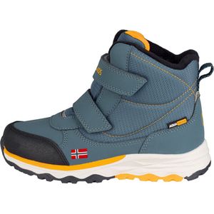 Trollkids Hafjell Winter Boots - Winterschoenen - Kinderen Steel Blue Navy Mango