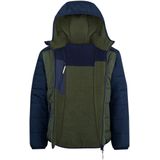 Trollkids Kids Sandvika Turnover Jacket Fleecevest (Kinderen |olijfgroen/blauw)