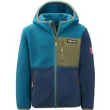 TROLLKIDS - Aurlandsfjord Jacket - Fleecejack - Dark marine/Mystic blue/Pine green