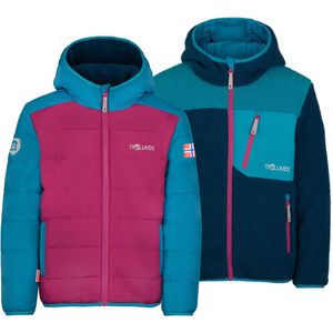Trollkids Kids Sandvika Turnover Jacket Fleecevest (Kinderen |blauw)