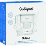 Sodapop 10029101 Waterfilter 3 l Wit, Transparant